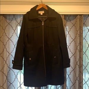 Michael Kors black pea coat
